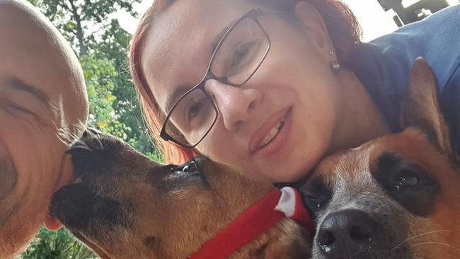 Carla Benson, who was left in critical condition after she and her husband were run down by an alleged drunk driver while walking their dogs has taken a major step forward in her recovery, waking after a week-long fight for her life in a coma.