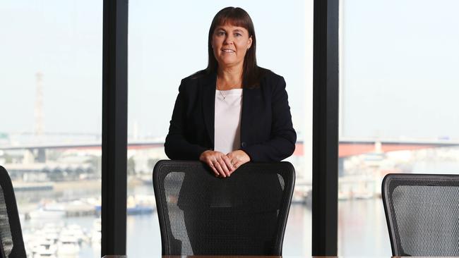 Bendigo Bank chief executive Marnie Baker ahead of the company’s half-year results on Monday. Picture: Aaron Francis/The Australian