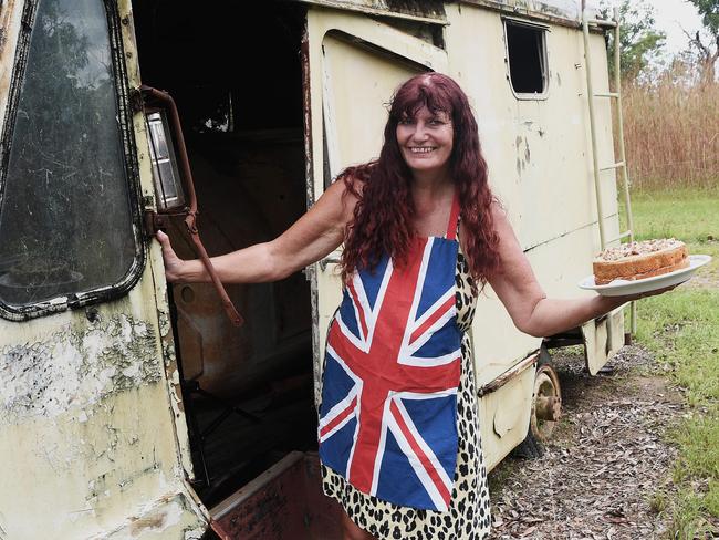 The Berry Springs Markets are back this weekend. Mel McMurdie, who sells her British inspired cakes there, said it will be great for the rural social hive to return to their Sunday ritual at the markets. Picture Katrina Bridgeford.