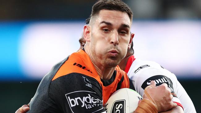 Ryan Matterson’s time at Wests Tigers appears over. Picture: AAP