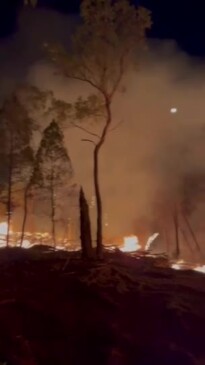 Meet the digger driver on the frontline of the Central West fires