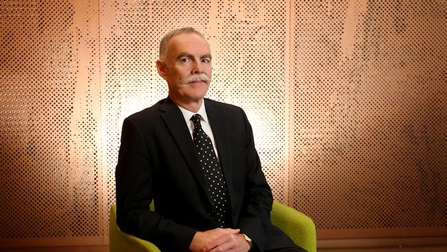 AustralianSuper CEO Ian Silk. Picture: Stuart McEvoy