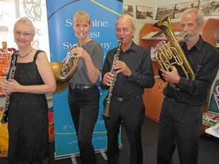 TUNE: Members of the Sunshine Coast Symphony Orchestra will be performing at the Musical Variety Concert. Picture: Eden Boyd