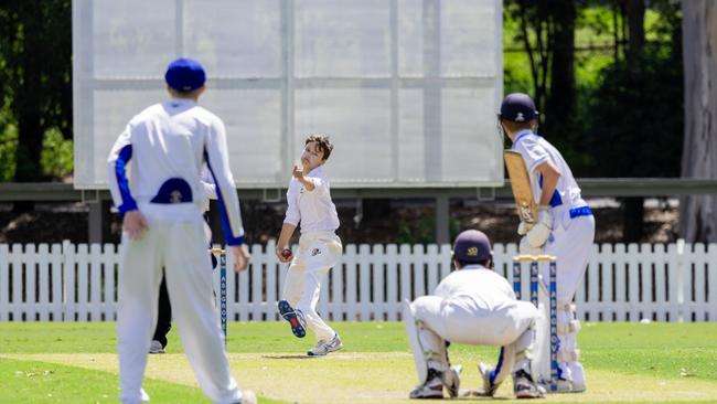 Ashgrove young-gun leg spinner Archer Tallon. Picture courtesy of Denver Jensen.