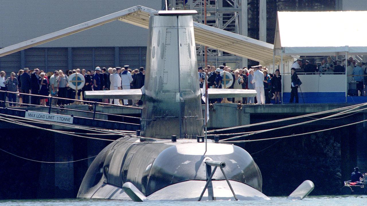 Collins Class Submarine Hmas Rankin Marooned By Union Strike Threat 