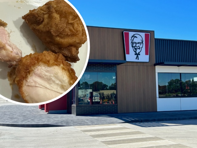 Customer served ‘undercooked’ chicken from local KFC