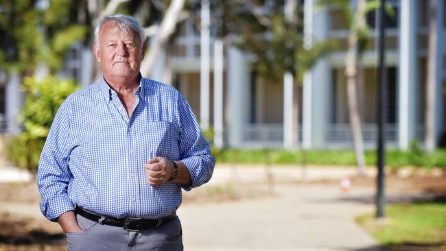 ICAC Commissioner Ken Fleming QC in front of Parliament House. Picture: Keri Megelus