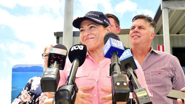 A spokesman for Deputy Premier Jackie Trad dismissed the report, saying it didn’t capture Queensland’s strength in weathering the coronavirus storm. Picture: Shae Beplate