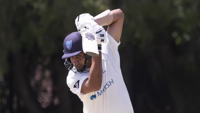 Jason Sangha, pictured playing for NSW, turned out for Waratah at Kahlin Oval before the Strike League begins on June 25. Picture: Craig Golding.