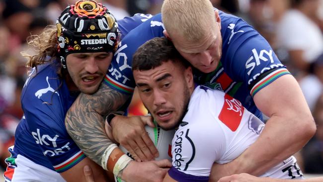 PRE 2023 RD02 New Zealand Warriors v Melbourne Storm - Joe Chan. Picture: NRL Photos