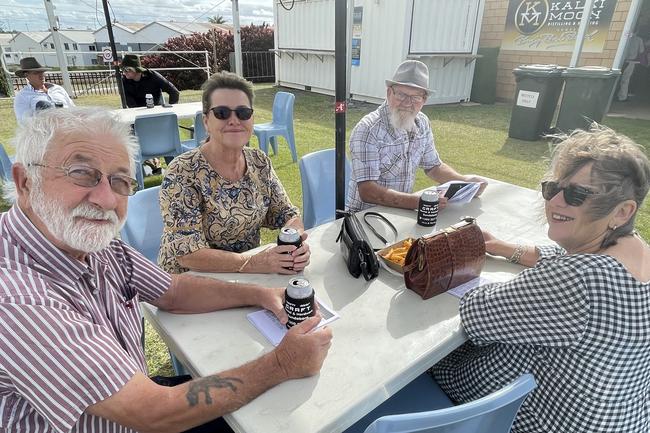 Carla, Barry, Ken and Michelle enjoyed the Bundaberg Toyota Race Day on Saturday, May 13.