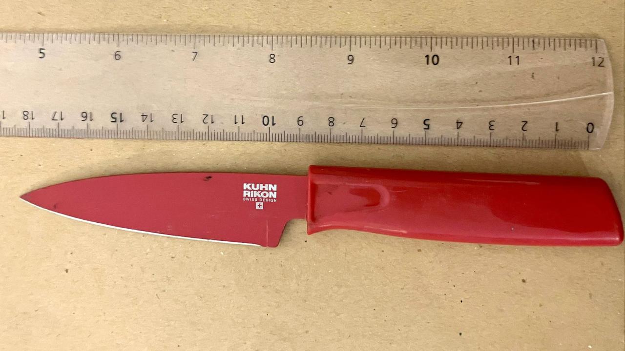 A knife used in some of the procedures. Photo: Metropolitan Police.