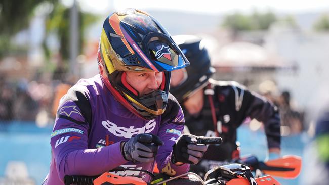 David Walsh will be going for his fifth consecutive King of the Desert Crown in the bikes on Monday in the 2024 Tatts Finke Desert Race.