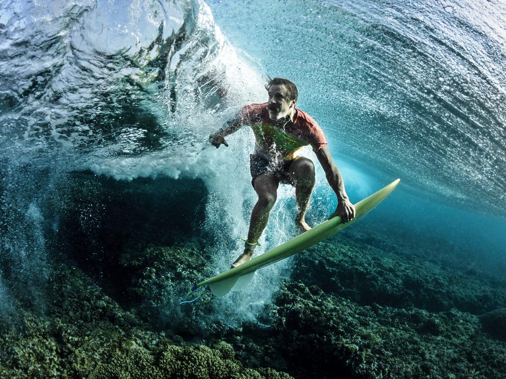 Underwater Photographer of the Year 2018. THIRD Category 5. Portrait Credit name: Rodney Bursiel/UPY 2018 Nationality: United States Image caption: Under The Wave Country taken: Fiji Location: Cloud. “ I captured this shot of Donavon Frankenreiter playing under the wave at Cloudbreak. When shooting surf photography I love being under the wave. There is just so much more going on there. Seeing the power of the wave from below and watching the surfers dive below it. It’s the side of the wave that you don’t get to see from the shore. “