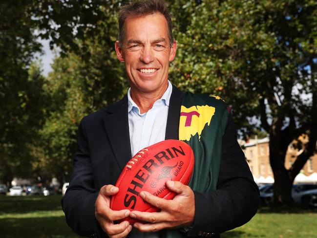 Clarko has been a driving force in the campaign for a Tasmanian team. Picture: Nikki Davis-Jones