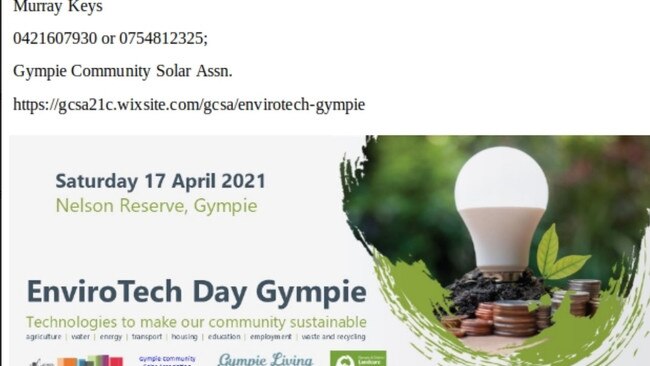 Envirotech Day will be in Nelson Reserve on April 17.