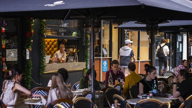 Melburnians enjoy getting out and about as Daniel Andrews eases restrictions. Picture: Getty Images.