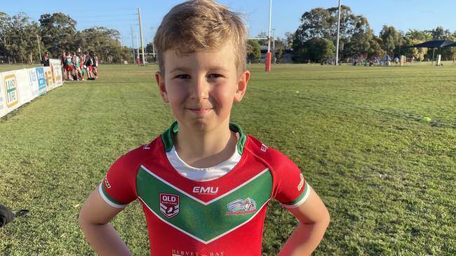 Flynn Polit, under 10s Hervey Bay Seagulls.