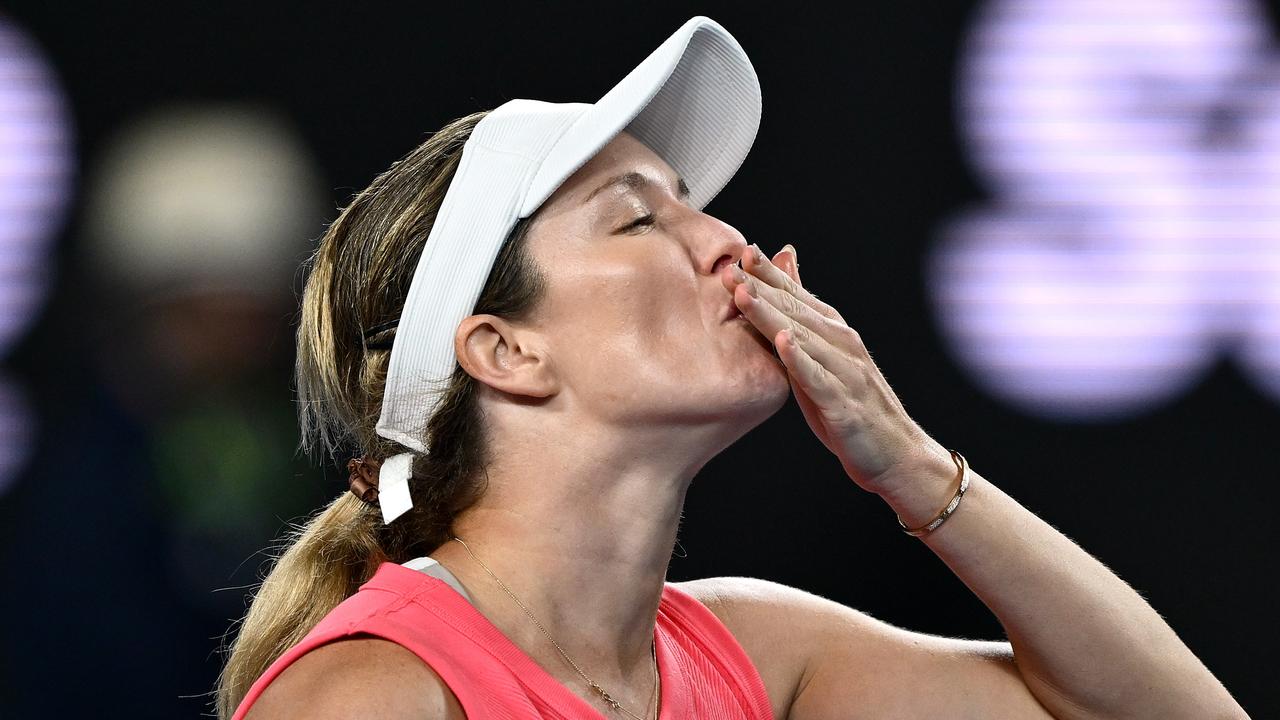 Tony Jones isn’t a fan of Danielle Collins. (Photo by Hannah Peters/Getty Images)