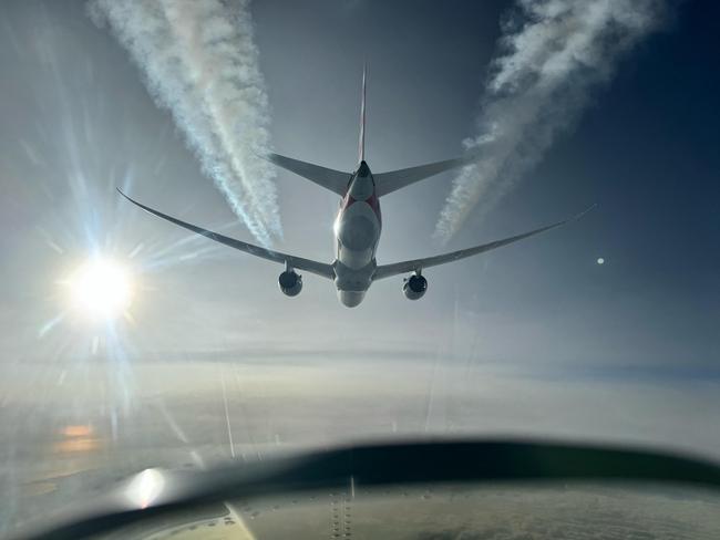 The plane was carrying 199 passengers plus crew. Picture: AFP