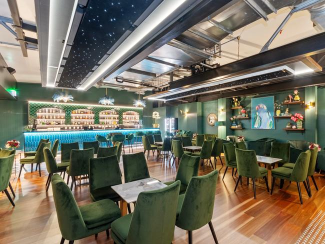 The Parlour in Flinders Lane has a Art Deco flavour and is ideal for cocktails or a sit-down space. Picture: Supplied.