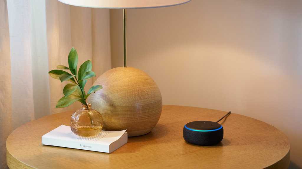 Amazon's Echo Dot.
