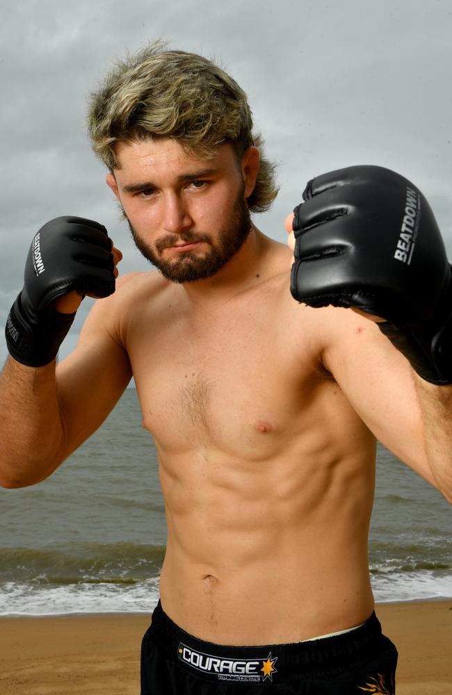 Townsville mixed martial artist Jack 'Bricktop' James will be headline act at the upcoming MMA event at Townsville Convention and Entertainment Centre on May 11. Picture: Evan Morgan