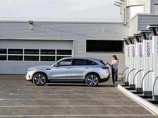 The Mercedes-Benz EQC. Picture: Daimler AG - Global Communicatio