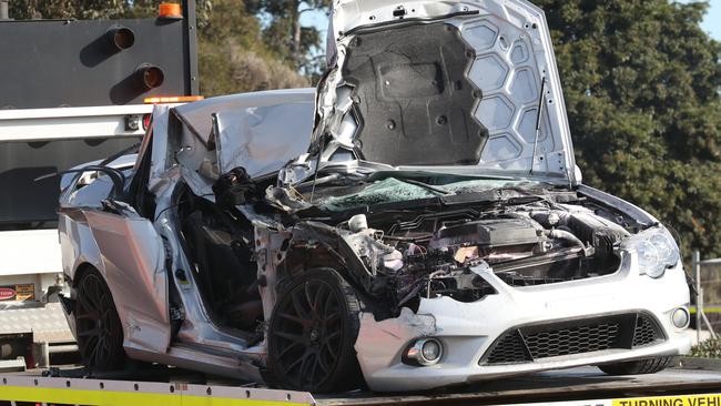 Single-vehicle fatalities on rural roads are a major concern for Victoria Police. Picture: David Crosling