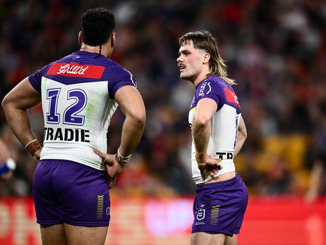 Ryan Papenhuyzen vs Dolphins. Picture: NRL Imagery