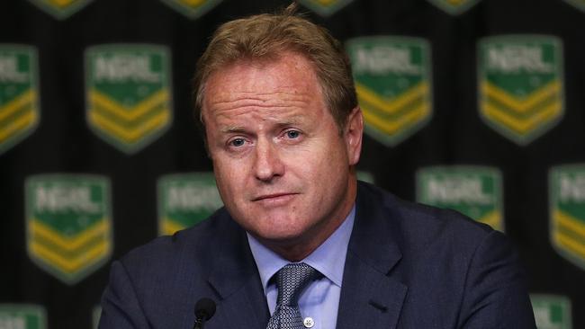 The NRL introduced strict concussion protocols under former CEO Dave Smith. Picture: Phil Hillyard.