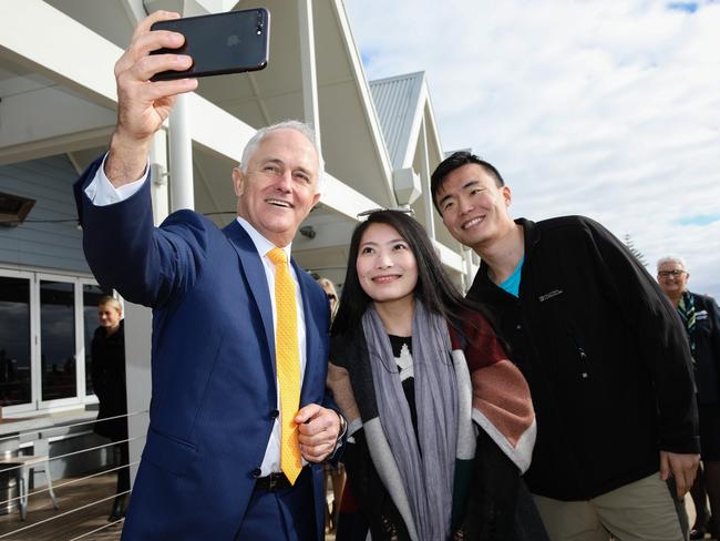 Malcolm Turnbull has extended his lead over Bill Shorten as Australia’s preferred prime minister. Picture: AAP Image/Richard Wainwright