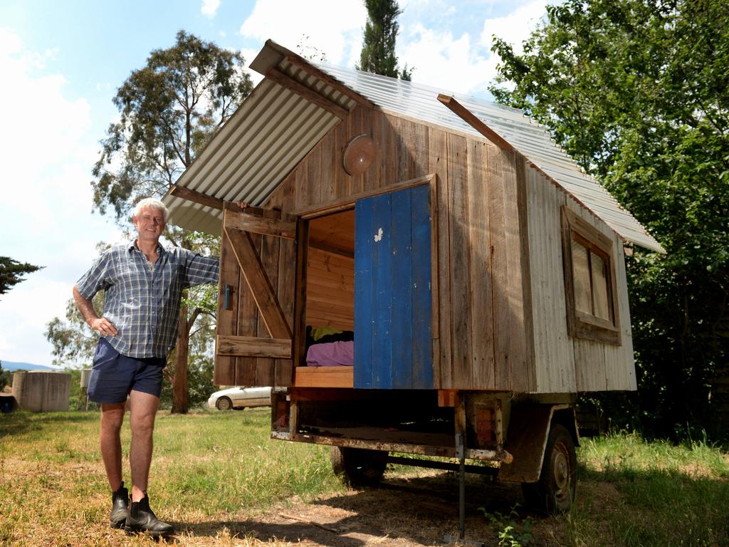 Smaller studio trucks, or tiny houses built on trailers. Picture: Kylie Else