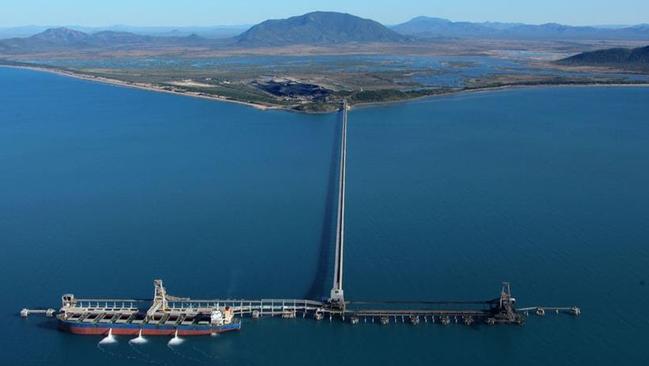 The Abbot Point coal terminal. Picture: Australian Marine Conservation Society.