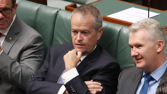 Bill Shorten in the House of Representatives in Parliament House Canberra. Picture: Gary Ramage