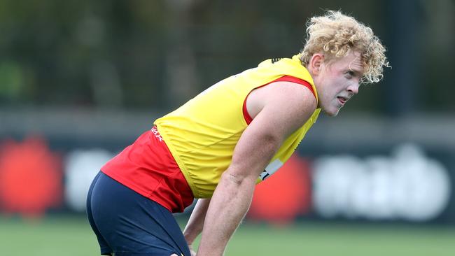 Clayton Oliver is ripe for the picking in KFC SuperCoach this week. Picture: David Crosling