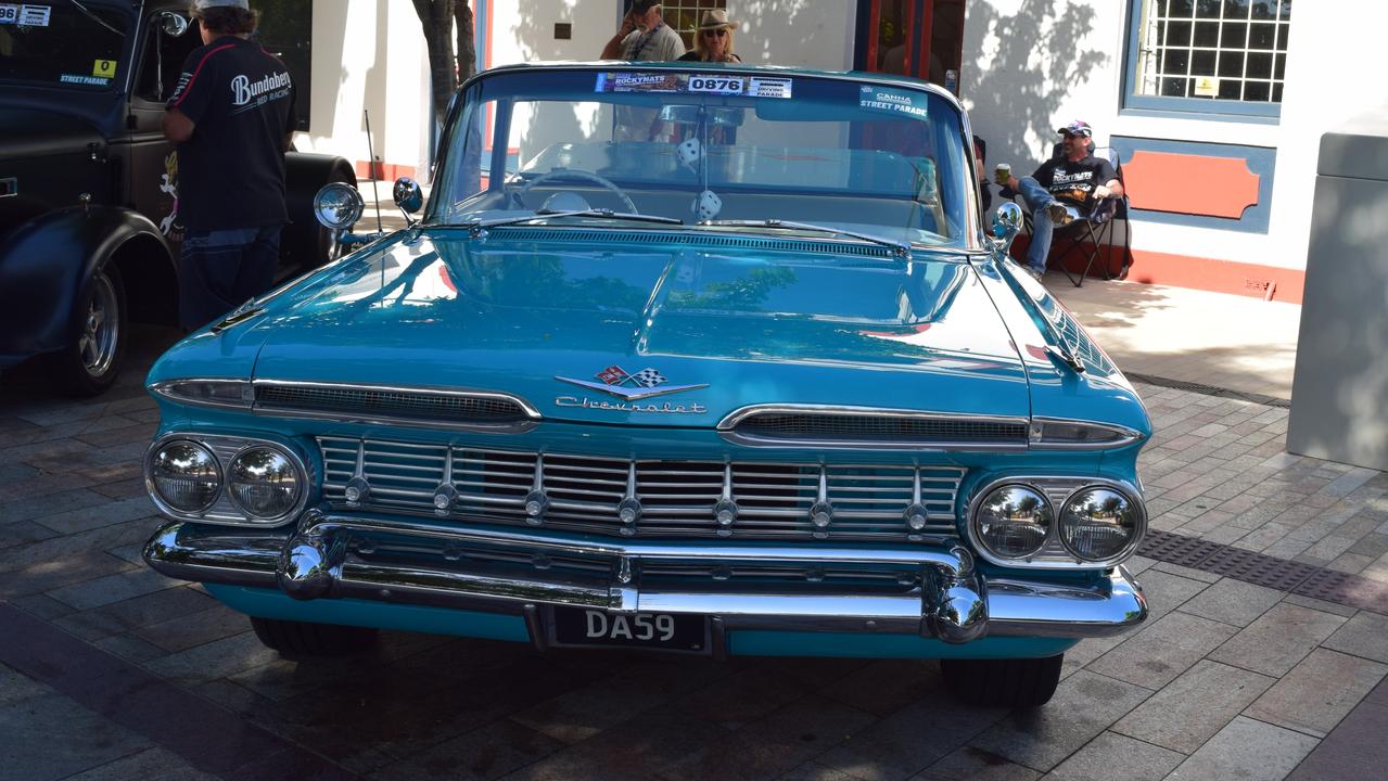 The front of the 1959 Chevrolet El Camino.