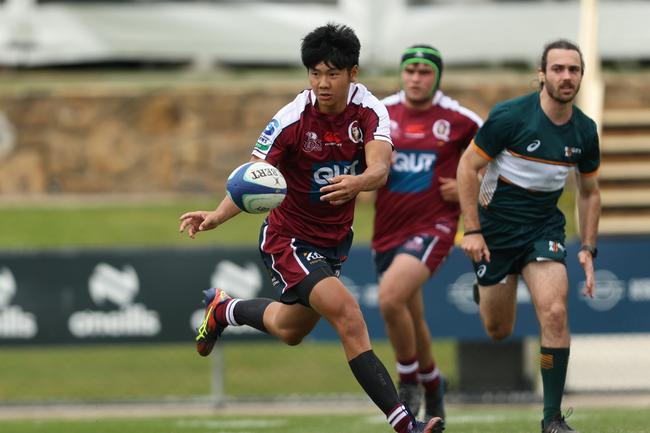 Kobi Nouanrasy. ACT Brumbies vs. QLD U16s, Saturday, 5 October 2024, Photo Credit: Greg Collis / CBR Sports Photography.