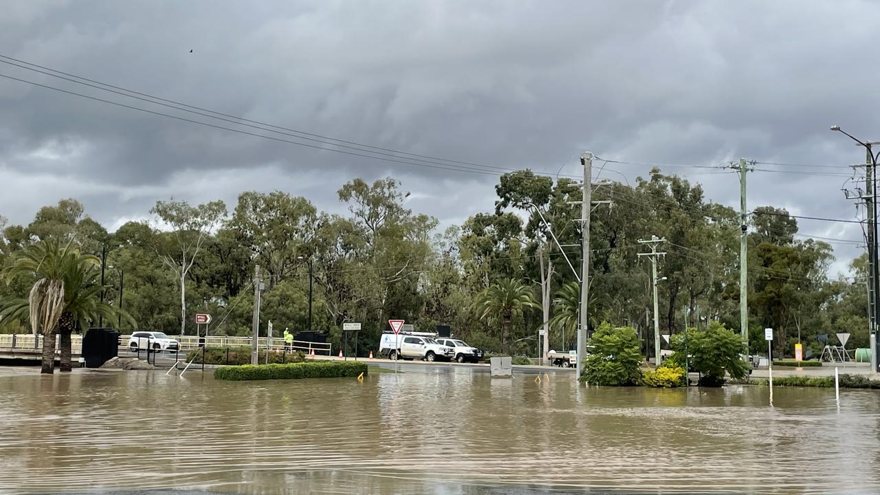 Behind Marble St facing the Charles Drew Bridge in Dalby Picture: Emily Devon