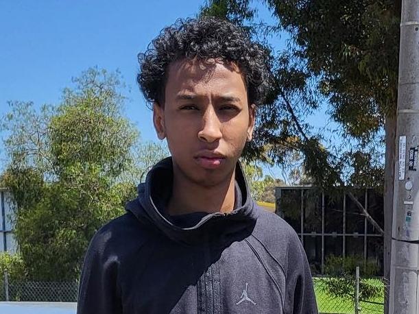 Copy Pic of Hashim Mohamad, 18 who died at The Alfred Hospital after being fatally stabbed at a crowded St Kilda foreshore on Sunday, in what police fear may have been gang-related violence. Picture: Supplied