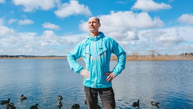 Steve Moneghetti has been involved in talks about lighting around Lake Wendouree for more than a decade. Picture: Chloe Smith