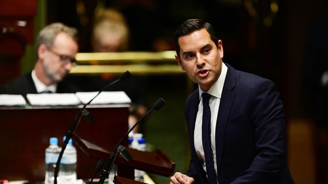 Independent MP Alex Greenwich is also taking his time as chair of the environment and planning committee. Picture: AAP Image/Joel Carrett