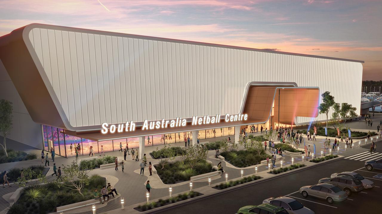 Inside SA’s new 1970s-inspired $92m netball stadium