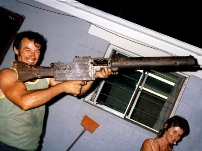 Ivan Milat had a fascination with guns.