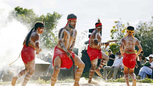 Atheists who laugh at the resurrection and miracles treat the Aboriginal story, myth and legend with cringing respect. Picture: Sam Ruttyn