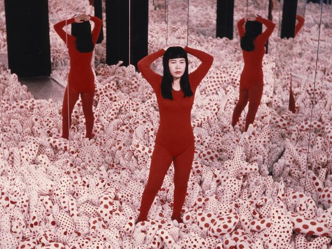 Phallis Field Infinity Mirror Room, New York, 1965. Picture: Yayoi Kusama.