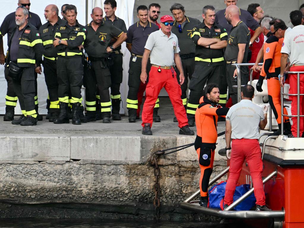 Divers have recovered five of the six missing passengers. Picture: Alberto Pizzoli/AFP