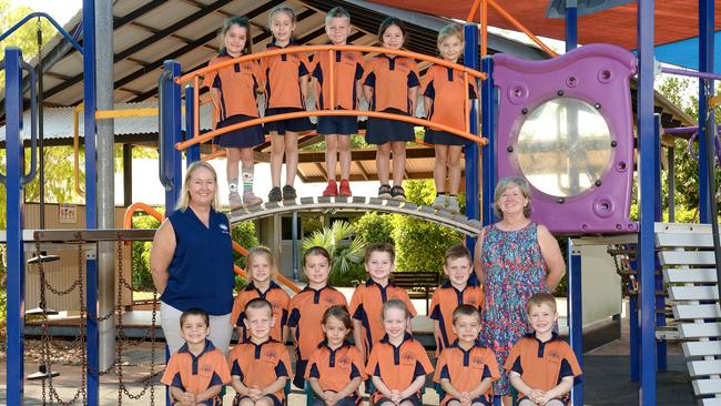 GIRRAWEEN PRIMARY SCHOOL Transition A2 Heathwood BACK ROW (L-R): Harlee Bliss, Annabelle Boyton, Mason Orr, Layla Walsh, Paige Pethick. MIDDLE ROW (L-R): Sarah Heathwood (Teacher), Paityn Kroonstuiver, Isla Blowers, Lachlan Feick, Franky Marshall, Belinda Jeffrey. FRONT ROW (L-R): Cooper Akers, Daly Pemble, Sophia Carnesi, Chloe Duncan, Alex Heaney, Callum Goedegebuure