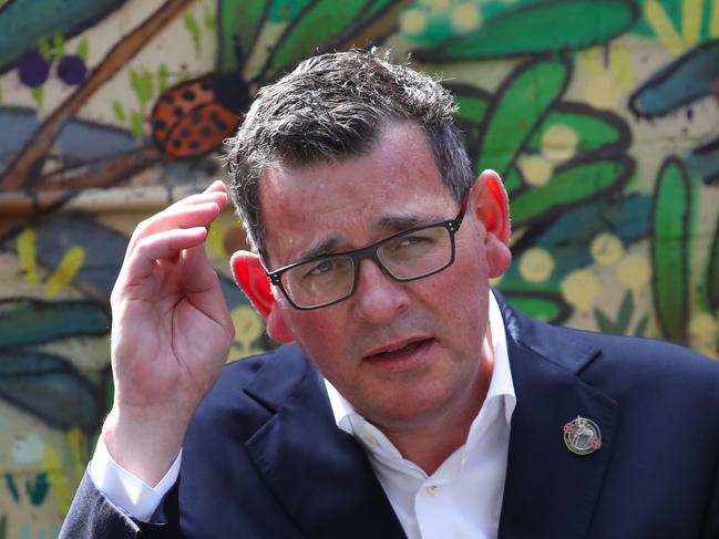 This election will be a referendum on Dan Andrews more than his government. Picture: David Crosling