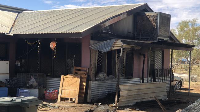 Northern Territory Police are investigating a series of fires which destroyed two vehicles and damaged a home in Alice Springs overnight.